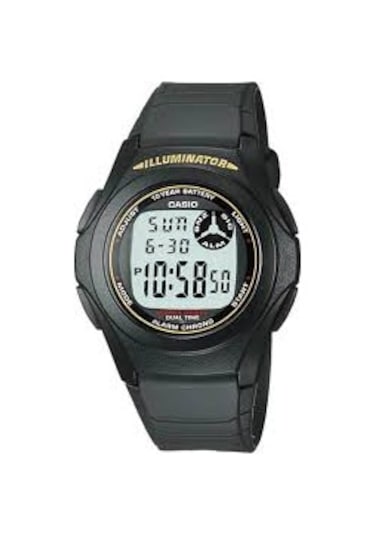 Casio F 200w Siyah Silikon Saat Silikon Kordonu