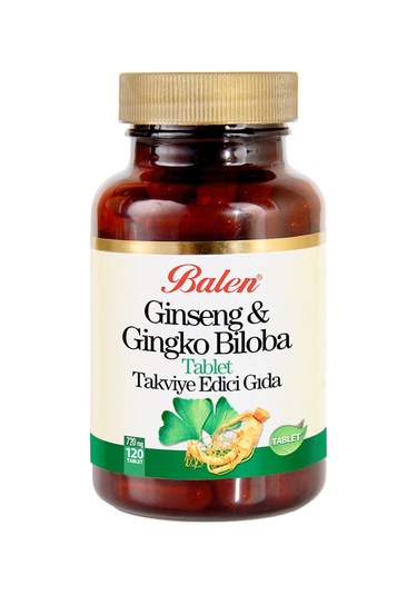 Balen Ginseng & Ginkgo Biloba 720 MG 120 Tablet 6 Adet