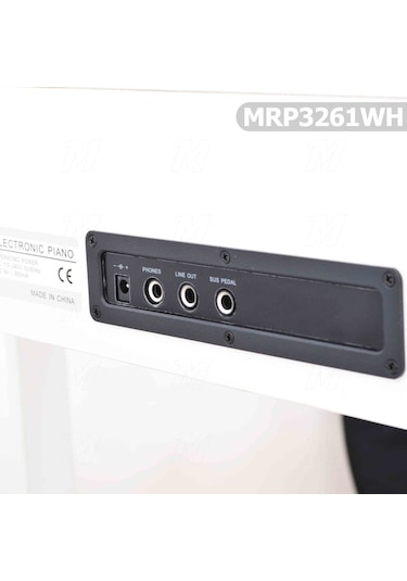 Dijital (Silent) Piyano Manuel Raymond 61 Tuş Beyaz Mrp3261wh