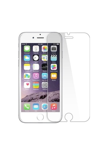 iPhone Uyumlu 6 Plus/6S Plus Temperli Cam Ekran Koruyucu