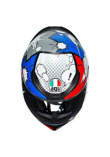 Agv K1 Multi Bang Matt Italy Kask Mavi