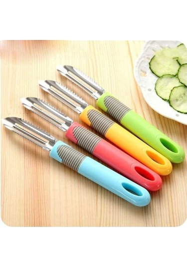 Dancemonkey 3 Adet Farklı Tasarım Sebze Ve Meyve Soyucu Çok Renkli