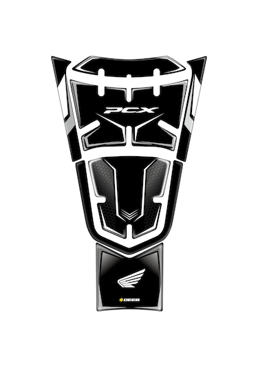 Pcx 2021-2023 Tankpad deeb Iron Pcx Özel Tasarım Siyah