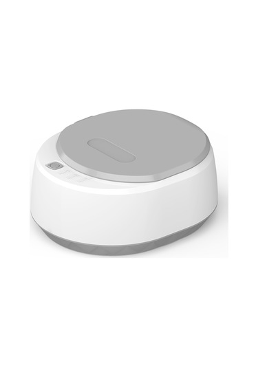 Lemestar A9 Ultrasonik Temizleyici 340ml 304 Çelik Tank 3 Ayar Zamanlama 49khz Titreşim 100-240v Avrupa Standartı Gözlük/laboratuvar Beyaz