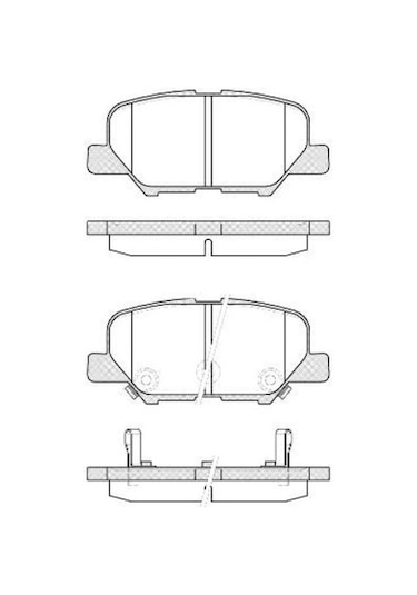 Hitech 010257 Arka Balata Mazda 6 13-outlander 12-asx 10- 1609899680