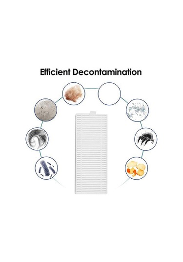 Botslab S8 Plus Robot Süpürge İçin 17 Parça Aksesuar Seti - Parçalar, Silindir, Yan Fırça, Filtre, Paspas - Yongtao