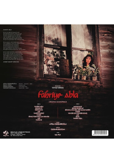 Fahriye Abla Plak Original Soundtrack Kırmızı Plak