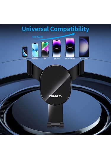 Ven-dens Vd-hd020 Premium Araç İçi Telefon Tutucu