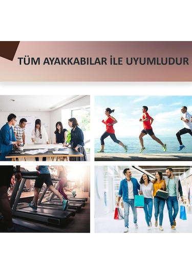 Active Team LT02 - Deri Yarım Ortopedik Ark Destekli 3/4 İç Tabanlık