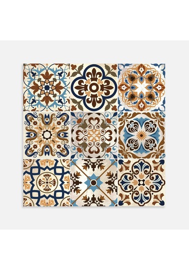 Tink Fas 019 Karma Desenli Pvc Karo 30X30 Cm