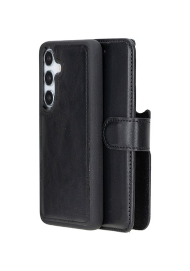 Samsung Galaxy S25 Çıkarılabilir Deri Cüzdan Kılıf