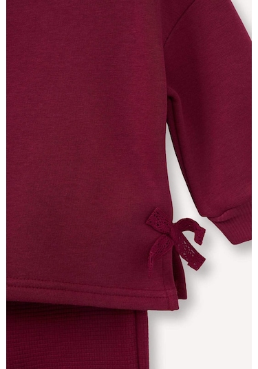Defacto 2li Takım Kız Bebek H0172a526spbr490 Bordo-br490