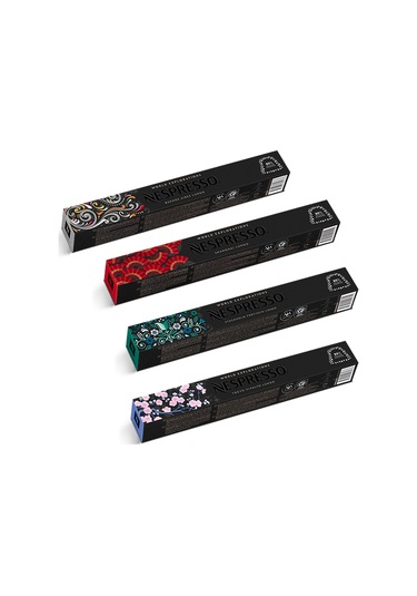 Nespresso World Serisi Buenos + Shangai + Stockholm + Tokyo Kapsül Kahve 4 x 10'lu