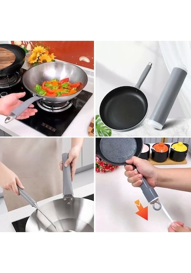 Isıya Dayanıklı Silikon Kauçuk Tencere,kapı Tutma Kılıfı Kendinden Küçülen,her Sapa Uyumlu Tava Kulp Çok Renkli