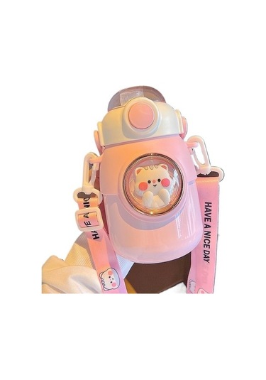 Andy More Paslanmaz Çelik Çocuk Su Bardağı Ej34e5 Açık Pembe