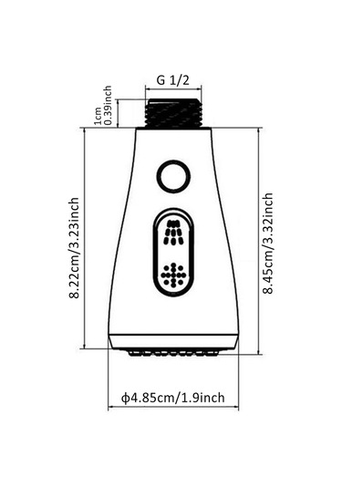 Inchant 3 Fonksiyonlu Mutfak Musluğu Püskürtme Başlığı Pull Out Gümüş