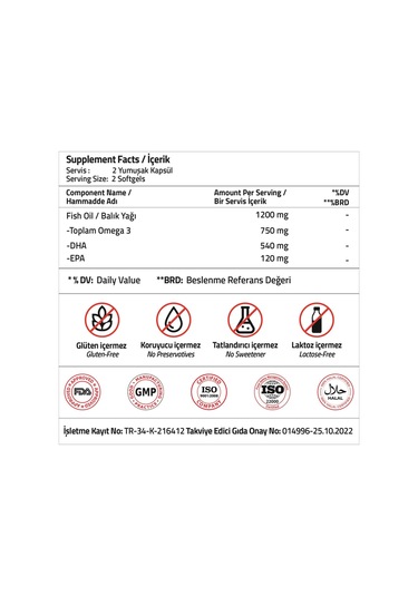 Validus Kids Fish Oil 1200 Mg 60 Softgel