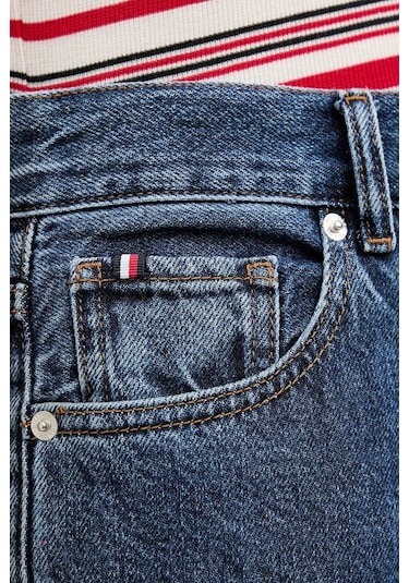 Tommy Hilfiger Bayan Kot Pantolon Ww0ww47695 1a5 Mavi Mavi Tommy Hilfiger Bayan Kot Pantolon Ww0ww47695 1a5 Mavi Mavi