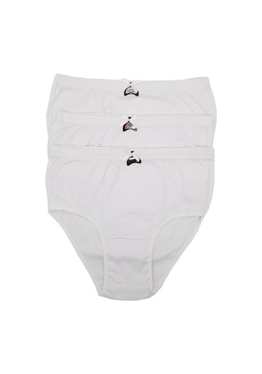 Gümüş Kadın Çizgili Bato Külot 3092 -12 Adet