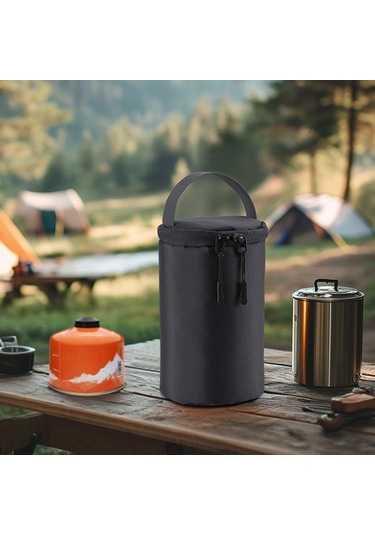 Pazly Taşınabilir Gaz Tankı Taşıma Çantası S Model Siyah - Pratik Ve Güvenli Siyah