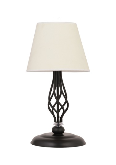 Lupin Beyaz Şapkalı Siyah Abajur Diğer