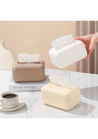 Konesam Beyaz Plastik Ev Ofis Masa Armatürü, Yumuşak Tüp Desteği, Kolay Erişim, Modern Şık Tasarım, Dayanıklı Kumaş Kutusu Diğer