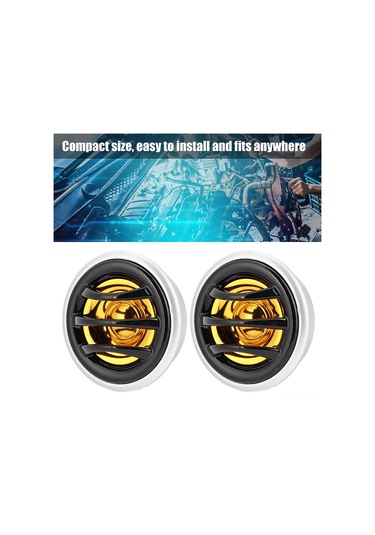 Konesam 12v 150w Otomobil Hoparlörü 2 Adet - Dayanıklı Metal Kapaklı, Kolay Kurulum, 80hz-22khz Frekans Aralığı