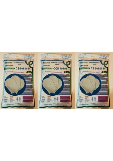 Medcover Bariyer Kremli Hasta Vücut Bakım Kesesi 3 x 8 Adet