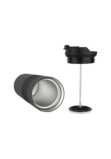 Hediye Vakti Kişiye Özel French Press Termos 1 L