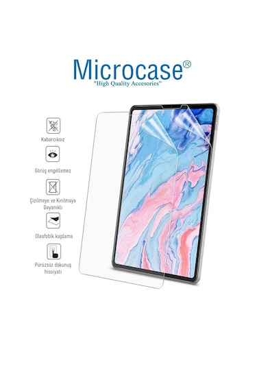 Zte Redmagic Astra Gaming Tablet İle Uyumlu Full Tpu Nano Ön Ekran Koruma Filmi Ekm104