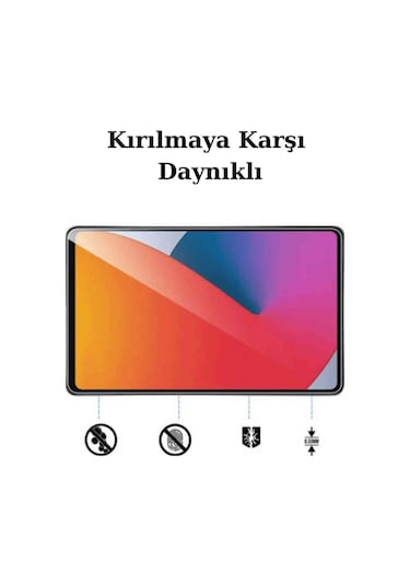 İpad Air 11 2025 M3 Çip Uyumlu 11 İnç Fuchsia Temperli Cam Ekran Koruyucu