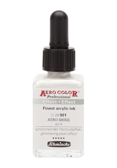 Schmincke Aero Color Shine Gold 901 Mürekkep 28ml