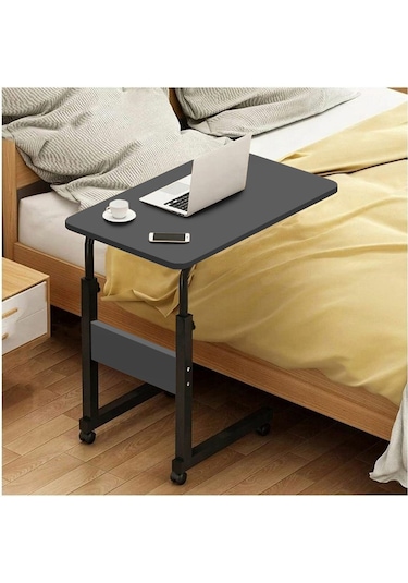Yükseklik Ayarlı Dikey Laptop Ve Servis Sehpası - Antrasit