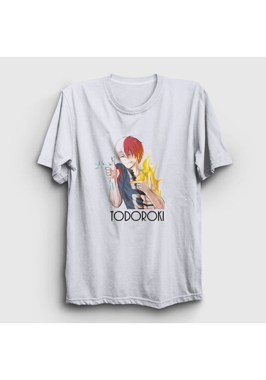 Presmono Unisex Shoto Anime Boku No Hero T Shirt 3XL Fiyatlar ve Ozellikleri