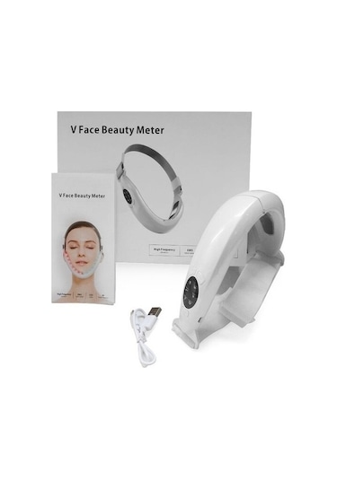 The Beauty Shop Ems Yüz Kaldırma Cihazı Yüz Masajı Led Foton Terapi Yüz Cihazı Kjv13p Beyaz