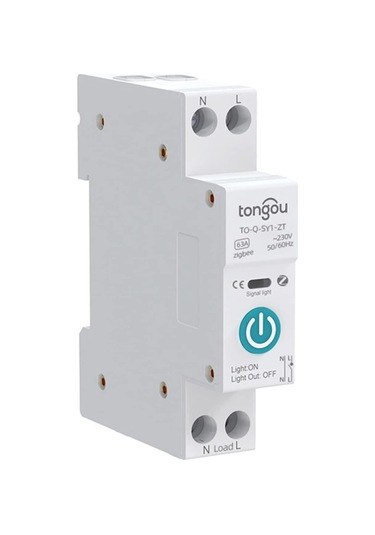 Moveevo Tuya Wifi Akıllı Devre Kesici, Akıllı Ev Cihazı, Uzak Kontrol, Zamanlama/countdown/döngü Modları, Alexa Uyumlu, 25a, Mobil Uygulama İle İzleme, Ray Tipi Çok Renkli