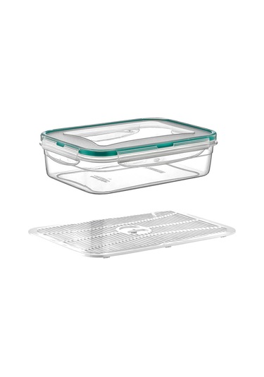 Alba Star Sızdırmaz Kilitli Kapaklı Saklama Kutusu 0.8 Lt