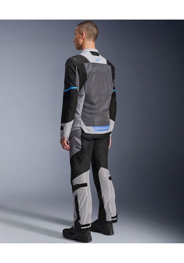 Alpinestars St-2 Air Korumalı Motosiklet Montu Gri Siyah