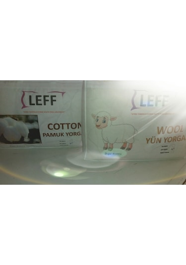 Viscoleff Çift Kişilik Pamuk Yorgan 195X215 Cm Beyaz