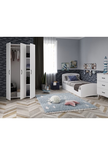 Soft Çocuk Odası Takımı Beyaz