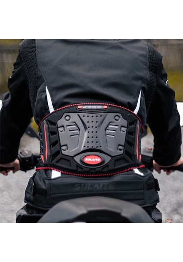Xuweiwei Red Small S/m Yaz Nefes Alabilir Motosiklet Binicilik Bel Kemeri Erkek Off-road Motosiklet Ekipmanları