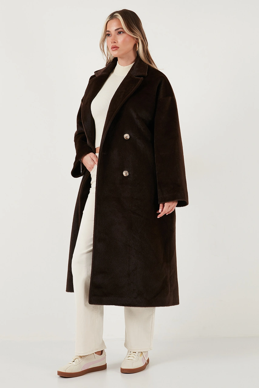 Lela Bayan Trençkot 6839610 Kahve Kahve