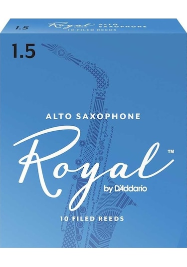 Rico Royal No.1,5 Alto Saksofon Kamışı 10'lu Paket