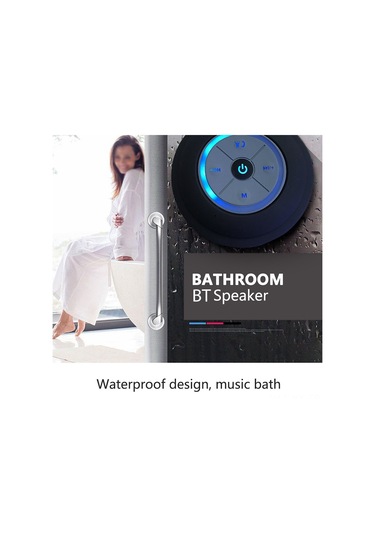 Kangvka Kablosuz Su Geçirmez Hoparlör Q9 Beyaz, Fm Radyo Ve Led Işık Özellikli Portatif Bluetooth Hoparlör