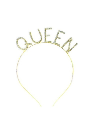 Taşlı Taç Queen - Altın Tüm Yaşlar