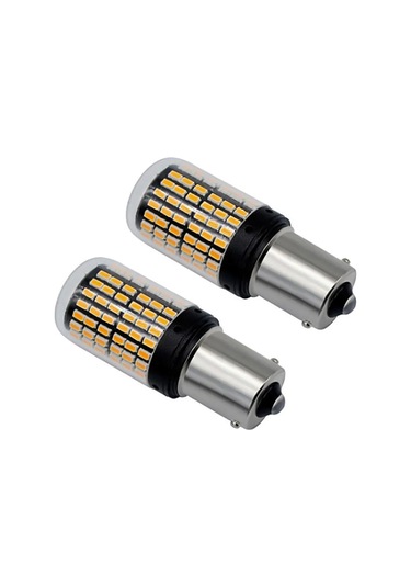 144 Ledli 93 Tek Duy Ampul Yüksek Kalite Turuncu