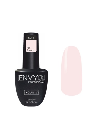 Envy Kalıcı Oje For French Collection Yarı Şeffaf Soft Nude Kalıcı Oje 10gr