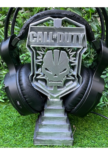 Call Of Duty Temalı Kulaklık Standı 3d Baskı