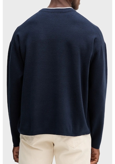 Calvin Klein Erkek Kazak Lv04rd300g Cef Lacivert Lacivert