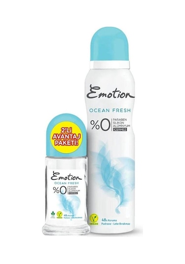 Kofre Kadın Deodorant 150 Ml + Roll-on 50 Ml Ocean Fresh